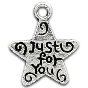 Anhänger Silber-Stern "Just for You"