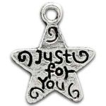 Anhänger Silber-Stern "Just for You"